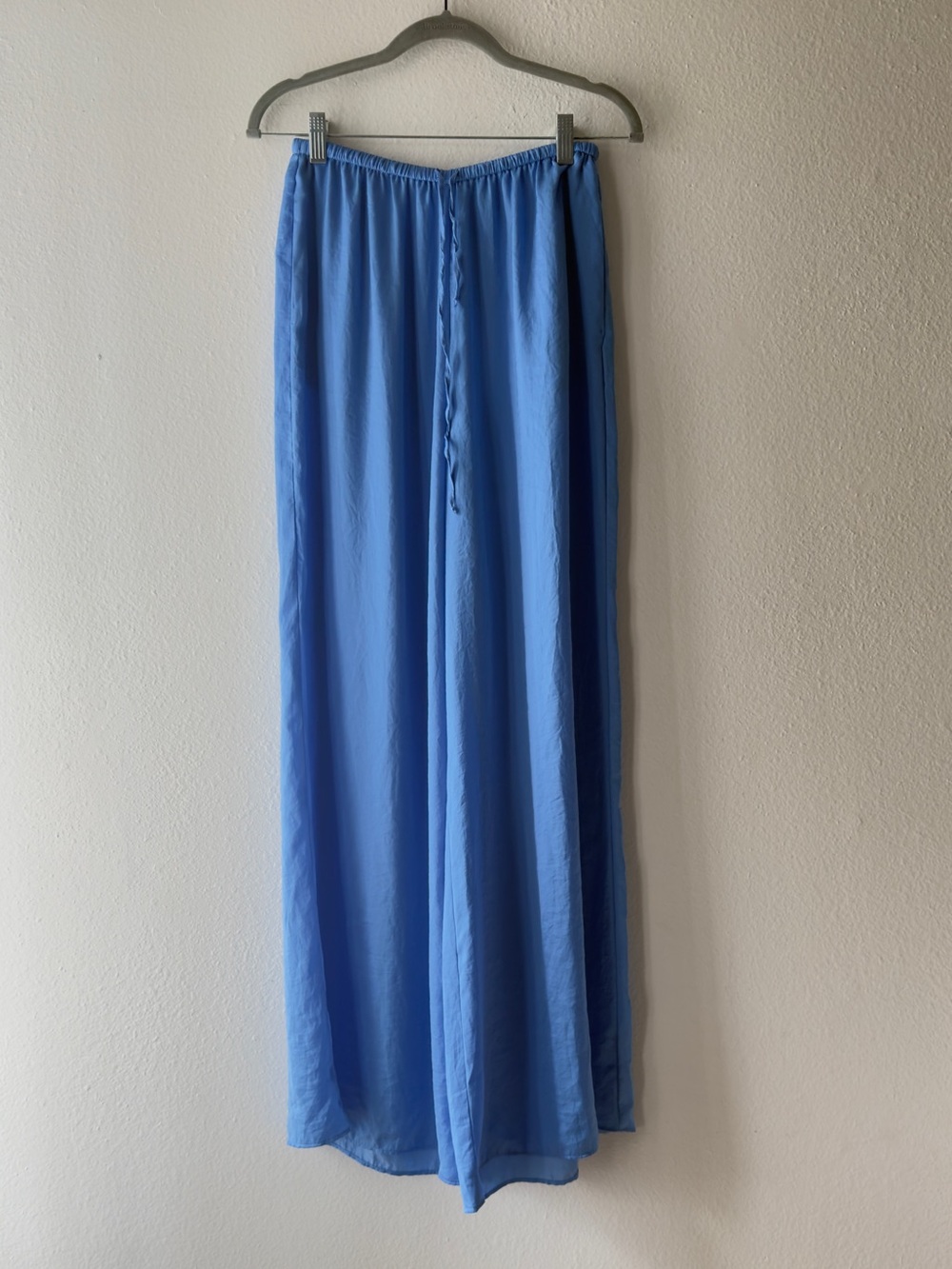 Zara Sky Blue Elastic-Waist Pants ( Please read the description.